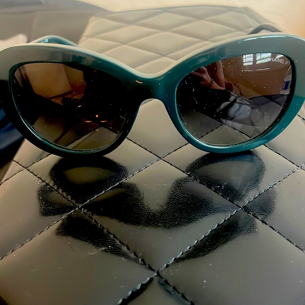 Chanel cat eye sunglasses